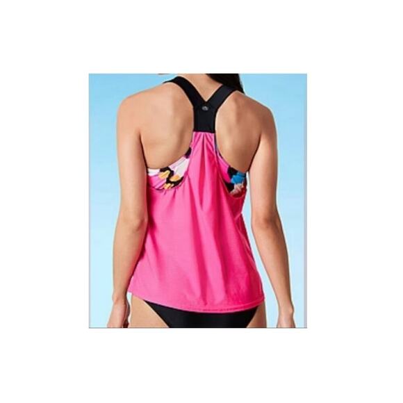 ZEROXPOSUR Sun Smart 2-in-1 Swim Top / Tank Top Women's Size XS - Picture 2 of 11